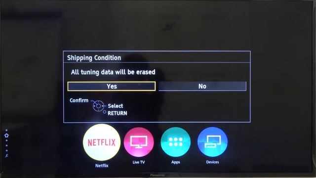 How to Factory Reset PANASONIC TV TX-40FS500 - Restore Defaults on Panasonic 40-inch Smart TV смотреть онлайн
