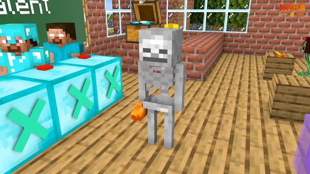 Школа Монстров   Minecraft Таланты   Смешные Minecraft Ролики