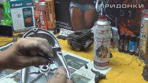 ИЖ Планета 5: Вилка от иномарки с дисковым тормозом
