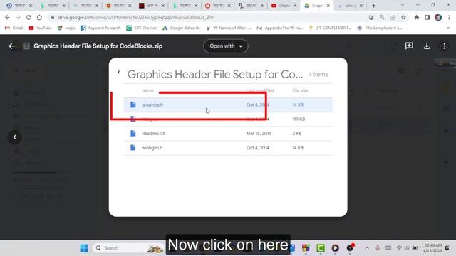 How to Fix Fatal error: graphics.h: No such file or directory in CodeBlocks | graphics.h not workin