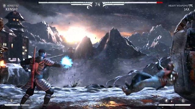 Mortal Kombat X - Kenshi Vs Jax (Very Hard) смотреть онлайн