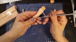 Шарнирная кукла 15 см. ч 4 (бедренные и плечевые шарниры)