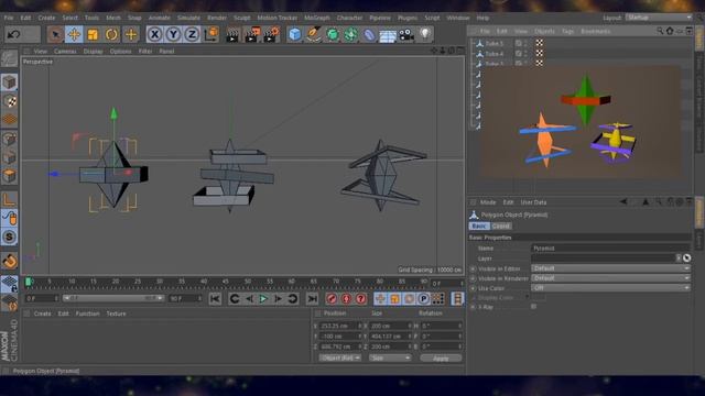 Абстракции в 3д (Часть 2) + простая анимация смотреть онлайн