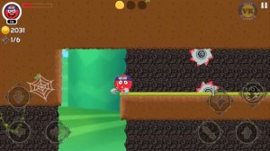 Red Ninja Hero 4 : Ball Bounce Adventure (Gameplay No Comentary)
