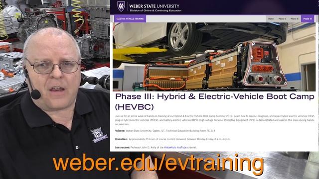 2024 Electric Vehicle and Hybrid Vehicle Training