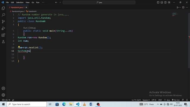 Random Number Generate in java language #random#randomnumber #RandomNumber#codersandy смотреть онлайн