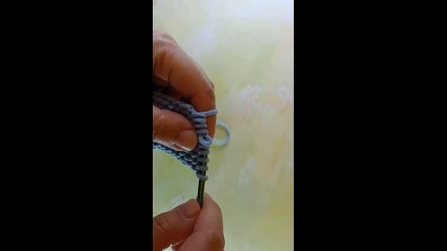 Вяжем крючком  пояс из ниток для макраме / Knit a belt crochet