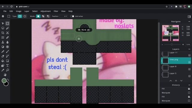 HOW TO MAKE A HALF TUCKED SHIRT ON ROBLOX | easy tutorial with shading on pixlr | смотреть онлайн