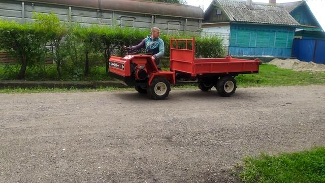 Мини самосвал повышенной проходимости Kawashima GX-14 4 WD смотреть онлайн