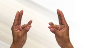 Мудра Земля, придающая уверенность