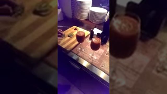 Украшение коктейля