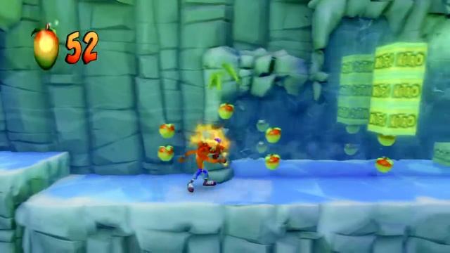 Crash Bandicoot 2 Snow Go Give red Gem / Получение красного кристалла смотреть онлайн