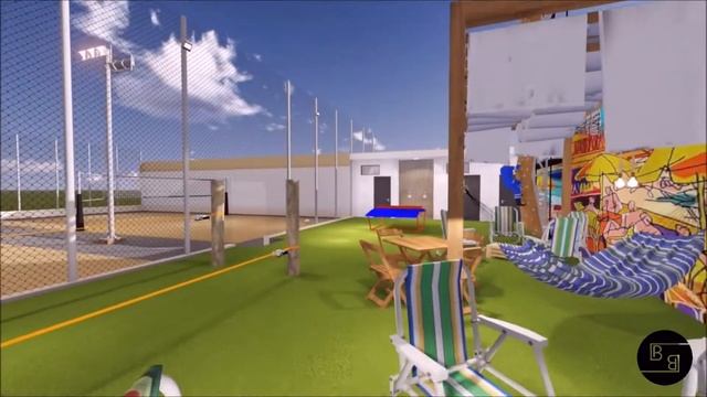 Projeto arquitetura bar - Summer Beach Club смотреть онлайн