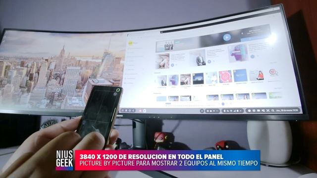 Un monitor para dejar de usar dos monitores: REVIEW SAMSUNG CJ89 en Español смотреть онлайн