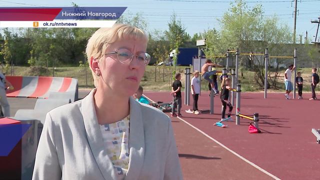 В Сормове к 100-летию района появились новая многофункциональная спортплощадка и граффити