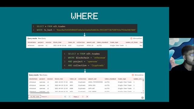 Intro To Blockchain Analytics - Session 1 - SQL Basics & Data In Crypto
