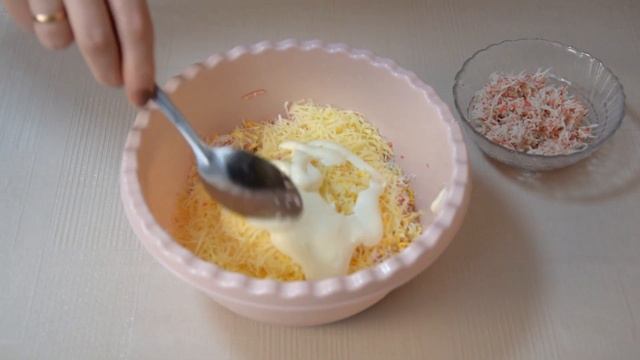 Закуска Рафаэлло с Крабовыми Палочками. Сырные шарики с начинкой просто и быстро