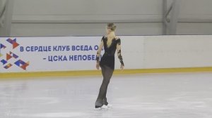 Мария ЗАХАРОВА: произвольная программа на турнире памяти Гринькова 2022