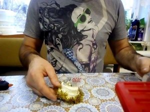 Поделка "Снежный шар" своими руками.