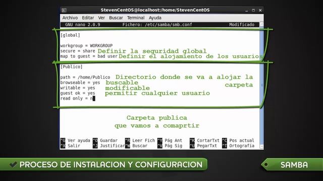 Introduccion al SAMBA + Instalacion y configuracion [CentOS 6.5] [HD] смотреть онлайн