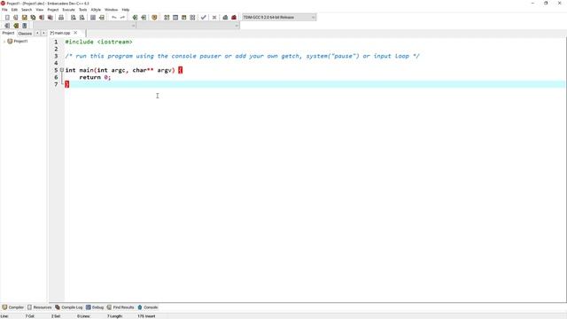 Installing GCC GNU C++ and Using Embarcadero Dev-C++ For Windows Free Download Tutorial