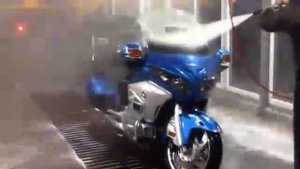 Ночная поездка на Honda Gold Wing  1800