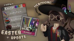 [ММ2] EASTER обновление 2023 + gameplay за ГЕРМИОНУ