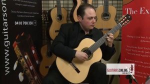 Alhambra Guitar, Model 7PA- Prelude in D Minor-BWV 999 by JS Bach-Interpreted by Giuseppe Zangari