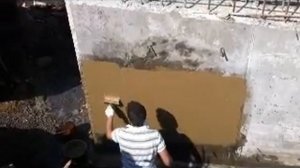 Нанесение гидроизоляции #Гидротэкс