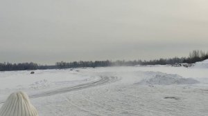 Зимний Дрифт в Перми  - drift perm ROADCONTROL