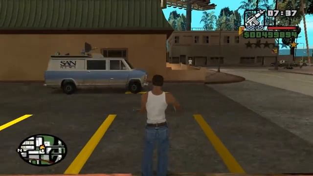Прохождение:GTA:San Andreas (Миссия 3: Граффити Грув ) смотреть онлайн