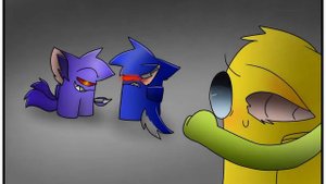 | White x blue | часть 2 | Among us | (Русская озвучка)