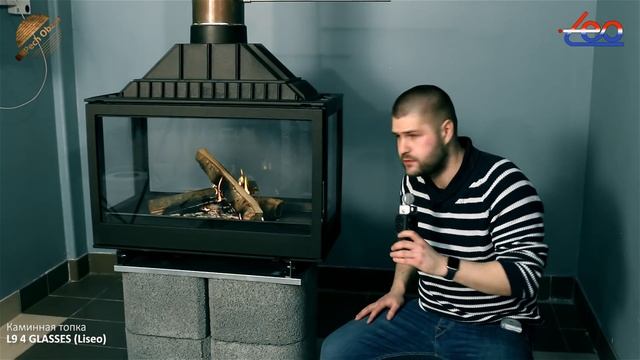 Отопление загородного дома. Недорогой чугунный камин. Каминная топка L9 от LISEO. Good fireplace! смотреть онлайн
