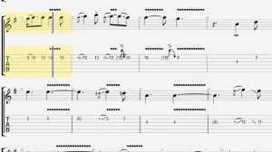 Ozielzinho - Hallelujah TAB - electric guitar tabs (PDF + Guitar Pro)