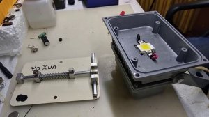 Ремонт и разборка LED прожектора 10W
