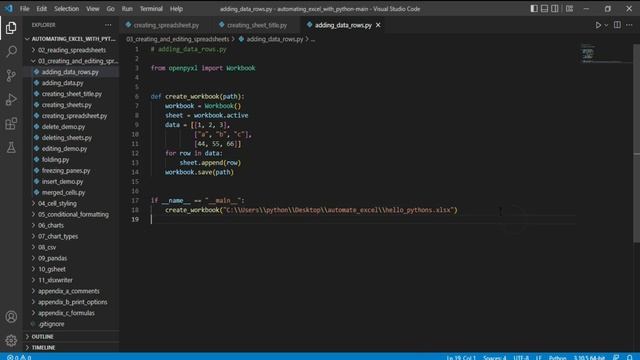 Learn Haw to Automate Excel with Python OpenPyXL + Pandas Tutorial Excel Automation 2023
