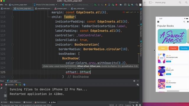 Flutter App Development | Flutter EBook App UI With Audio Player | Flutter UI Tutorial