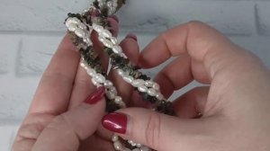 ТУРМАЛИНОВЫЕ бусы и чокеры ШЕРЛ натуральные камни