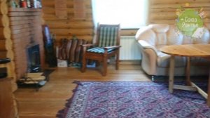 Снять домик на берегу озера в Сосново. Веранда, баня, камин.