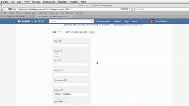 Facebook Application Development Tutorial 21  Introducing social plug ins in your app
