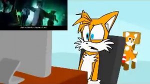 (rus sub)Tails Reacts To What Does The Fox Say.(c музыкой и клипом.)
