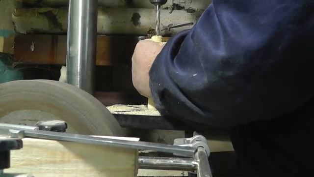 Ручки для шампуров,,как выточить,как насадить.