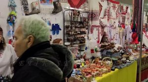 Москва. Декабрь 2022. Экспоцентр. Выставка-ярмарка "Ладья"  - Зимняя сказка