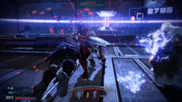 ME3 Legendary Armax Arena -- Insanity Sentinel. STASIS Bubble - Incendiary - 59 Second ELITES смотреть онлайн