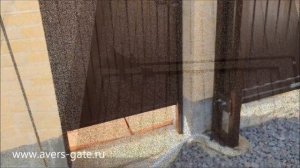 Калитка с электромеханическим замком ABLOY