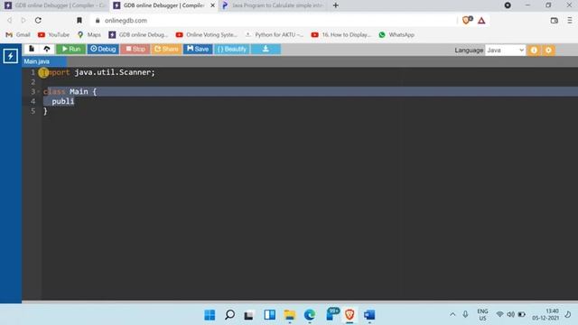 java program to find the simple interest and compound interest | amount rate and time input by user смотреть онлайн