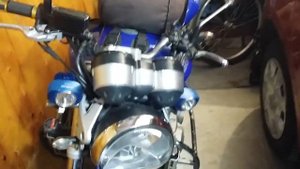 Некачественный бензин в мотоцикле.