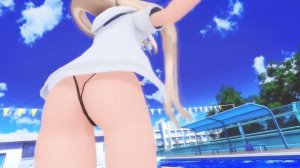 紳士向け MMD💖DEEP BLUE TOWN✨ 島風 😍💕/ R18 MMD