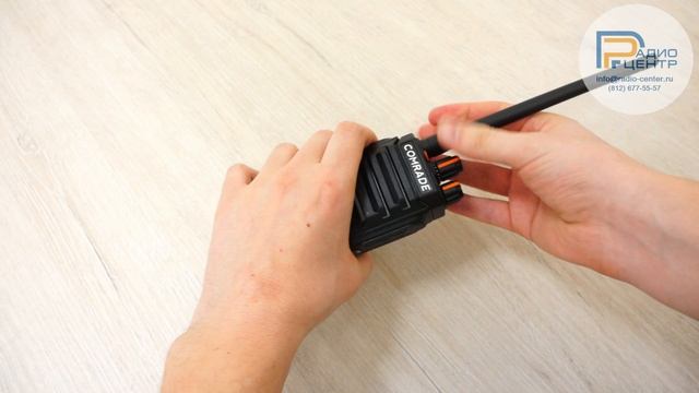 Comrade R12 - обзор профессиональной цифровой радиостанции | Радиоцентр