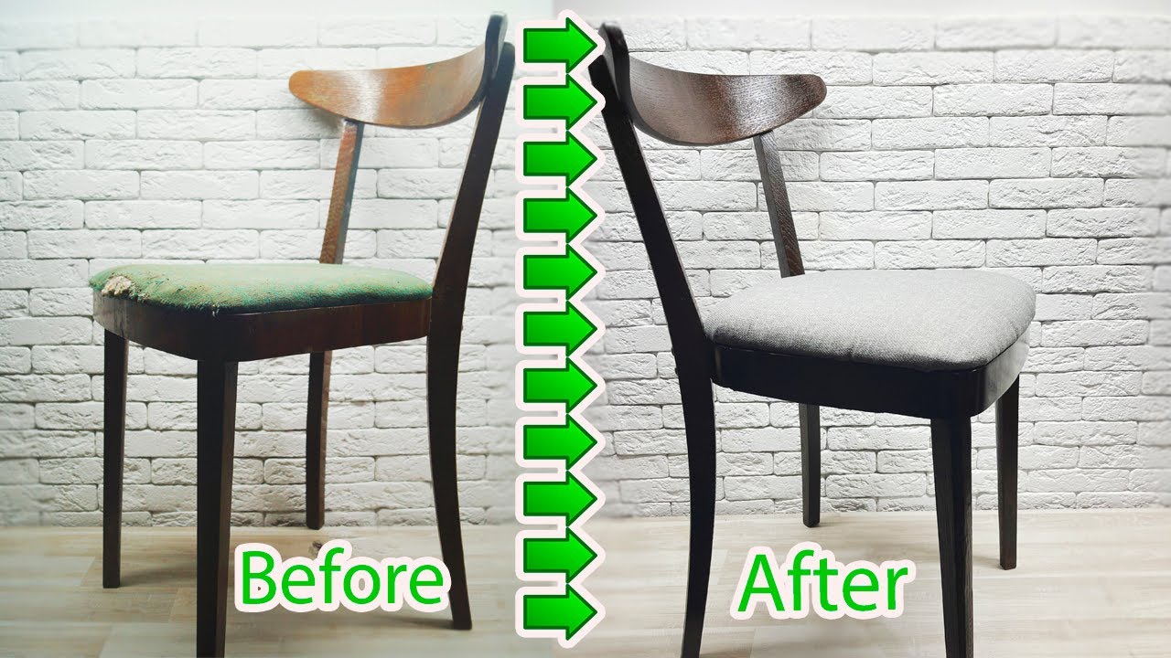 Restoration of the chair/Реставрация стула